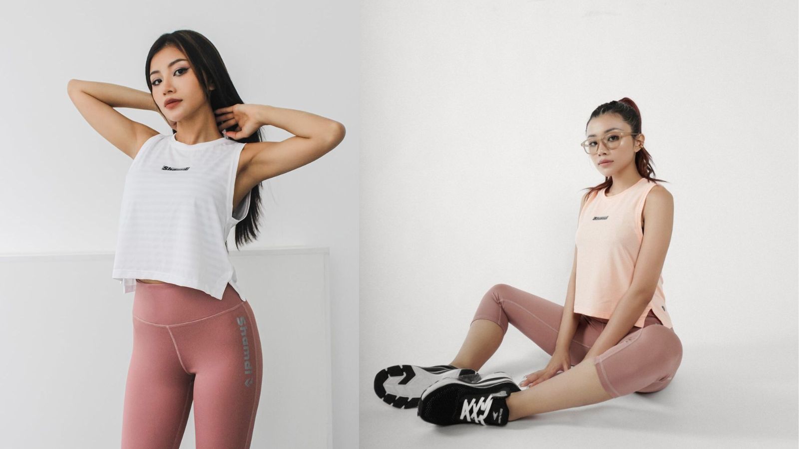 Kết hợp áo tanktop với quần legging tạo nên phong cách năng động và cá tính.