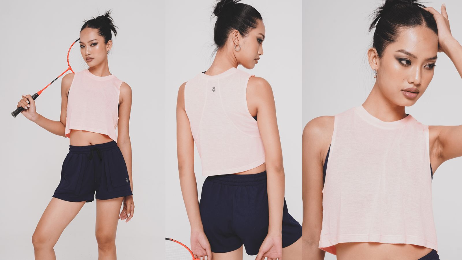 Áo Cropped Cotton Tank Top Shamdi