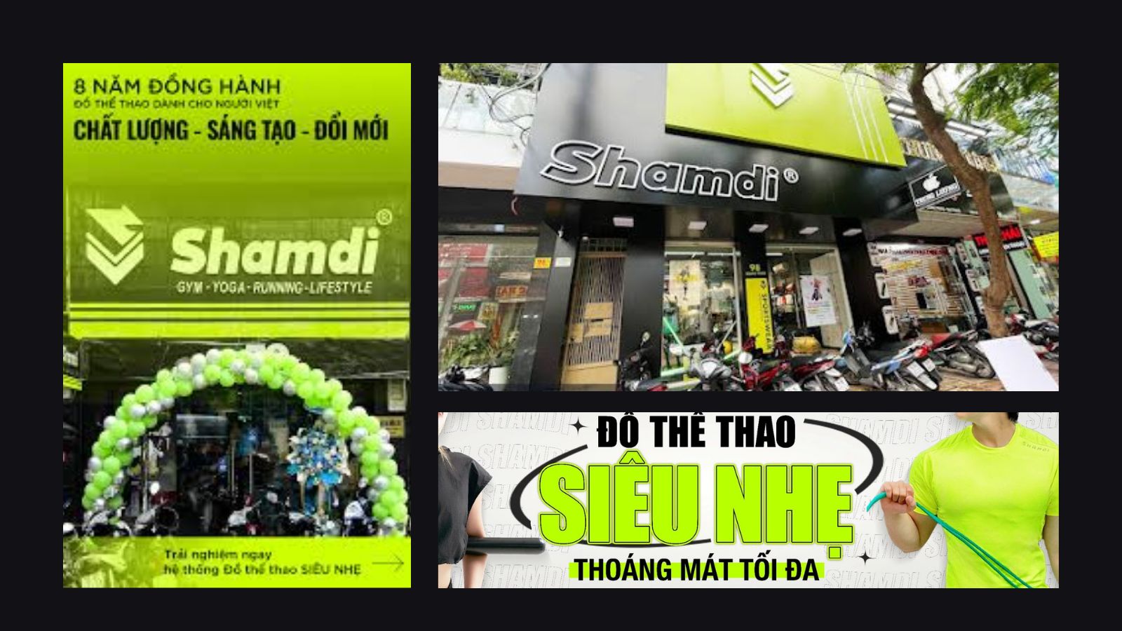 Shamdi - Một thương hiệu đồ tập chính hãng dành riêng cho người Việt với mức giá phải chăng.