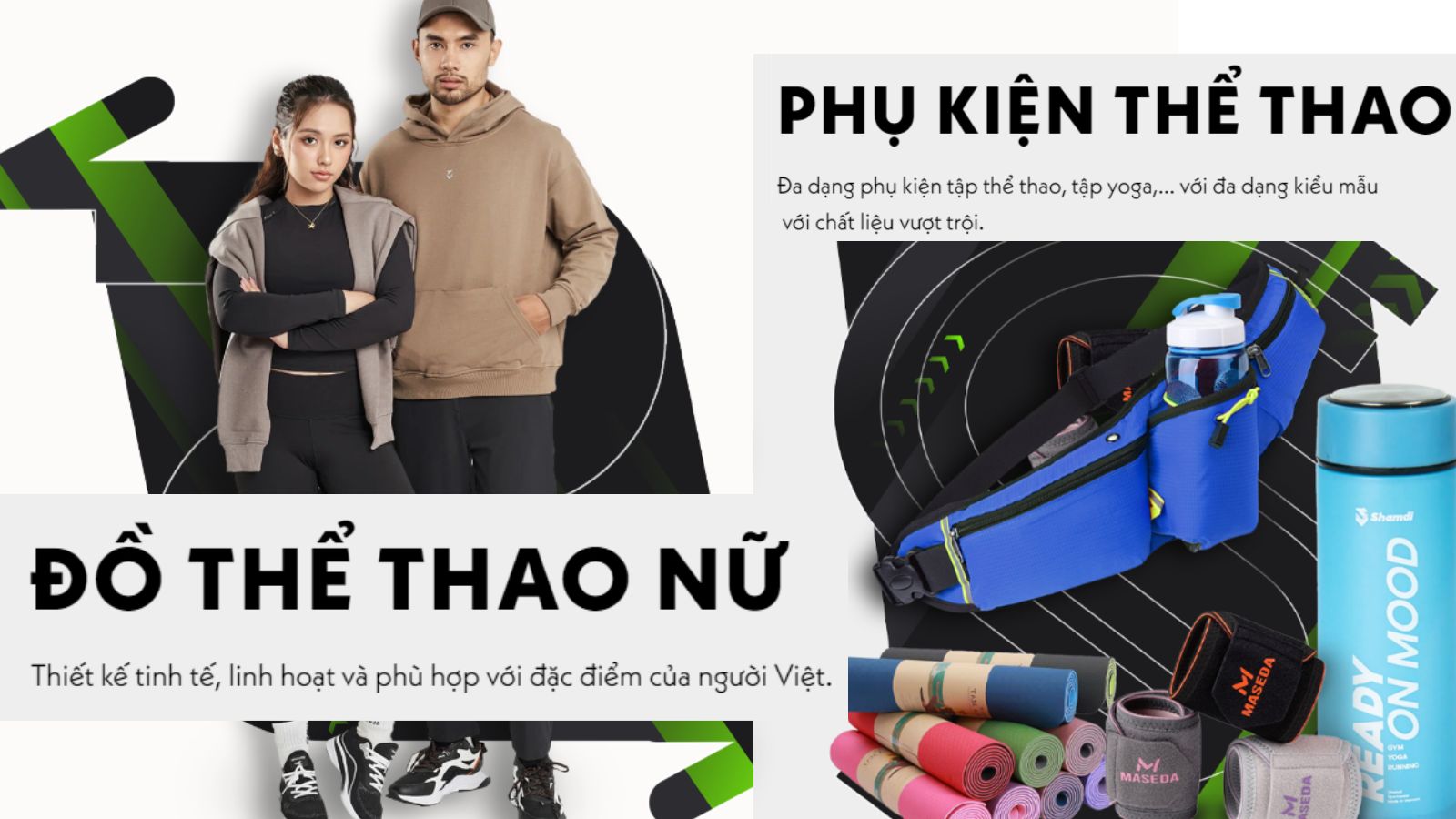 Mua dụng cụ thể thao cần thiết