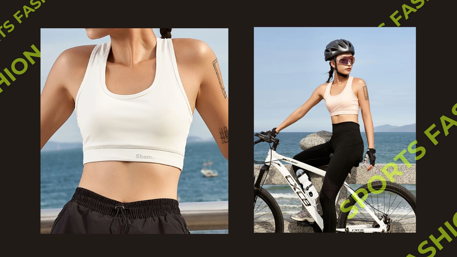 Áo sport bra thể thao đai bản lớn