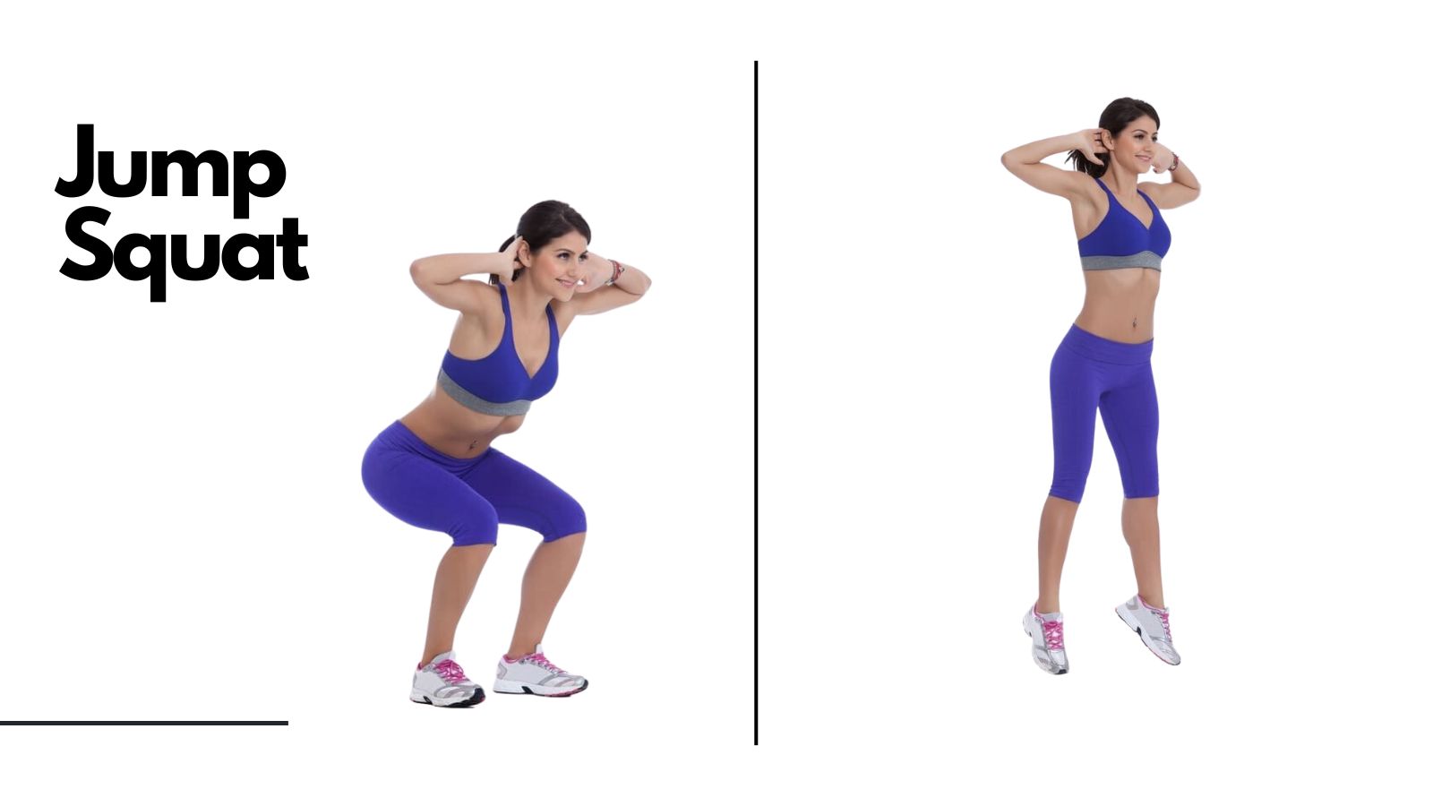 Thực hiện động tác jump squat